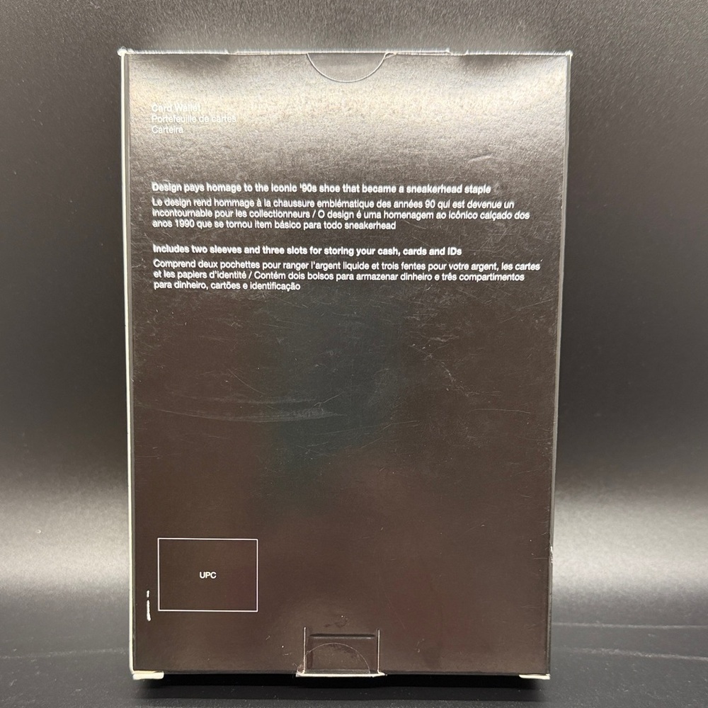 Nike Air Max 90 Card Wallet. BNIB! Never opened. - Picture 2 of 5